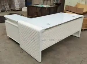 1.6miter Office Executive Tables With Extension and Mobile Drawers