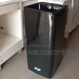 Square Black Standing Washing Basin