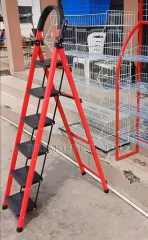 5 - Step Quality Ladder Folding Step Stool for Adults.