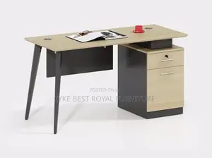 1.2miter Office Table With Mobile Drawer