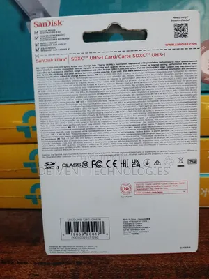Sandisk 128gb Ultra Sd Card for Camera