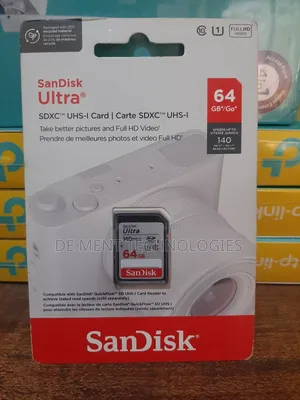 Sandisk 64gb Ultra Sd Card for Camera