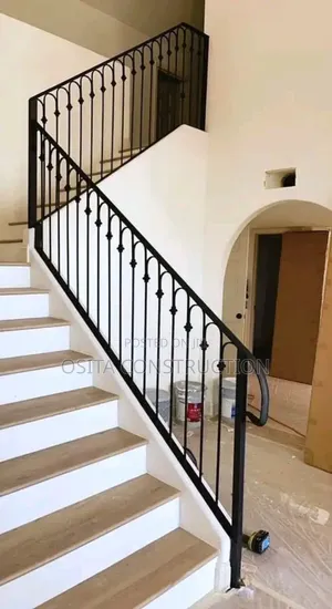 Simple Design Wrought Iron Hand Rail