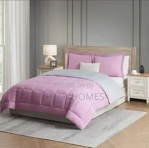 Dual-Tone Duvet Set With Pillowcases – Any Color Combo Available (4x6)