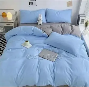 Two-Face Bedsheet and Duvet Set – Any Color Combo Available (6x6)