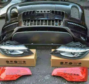 Audi Q7 2013 Model Complete Bumper Front and Back Full Light.