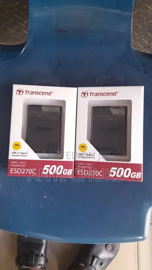 Transcend External 500gb SSD Drive