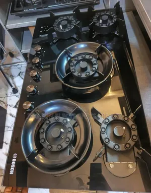 Original Bosch Built-in Flips Up Very Sweet Burners Gas Cooker Hob