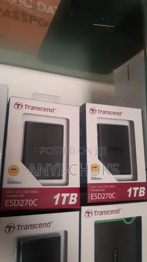 Transcend External 1tb SSD Drive