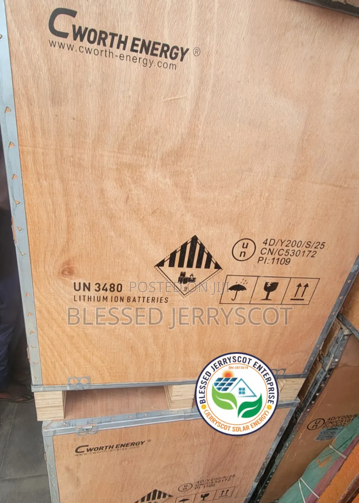 Cworth Energy 20kwh 48v Lithium-ion Inverter Solar Batteries In Stock