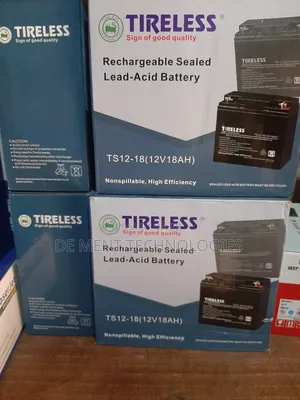 Tireless 12v18ah Rechargeable Sealed Lead-Acid Battery