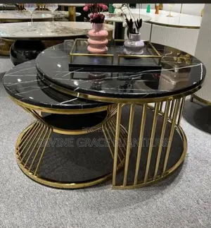 Marble Center Table Set