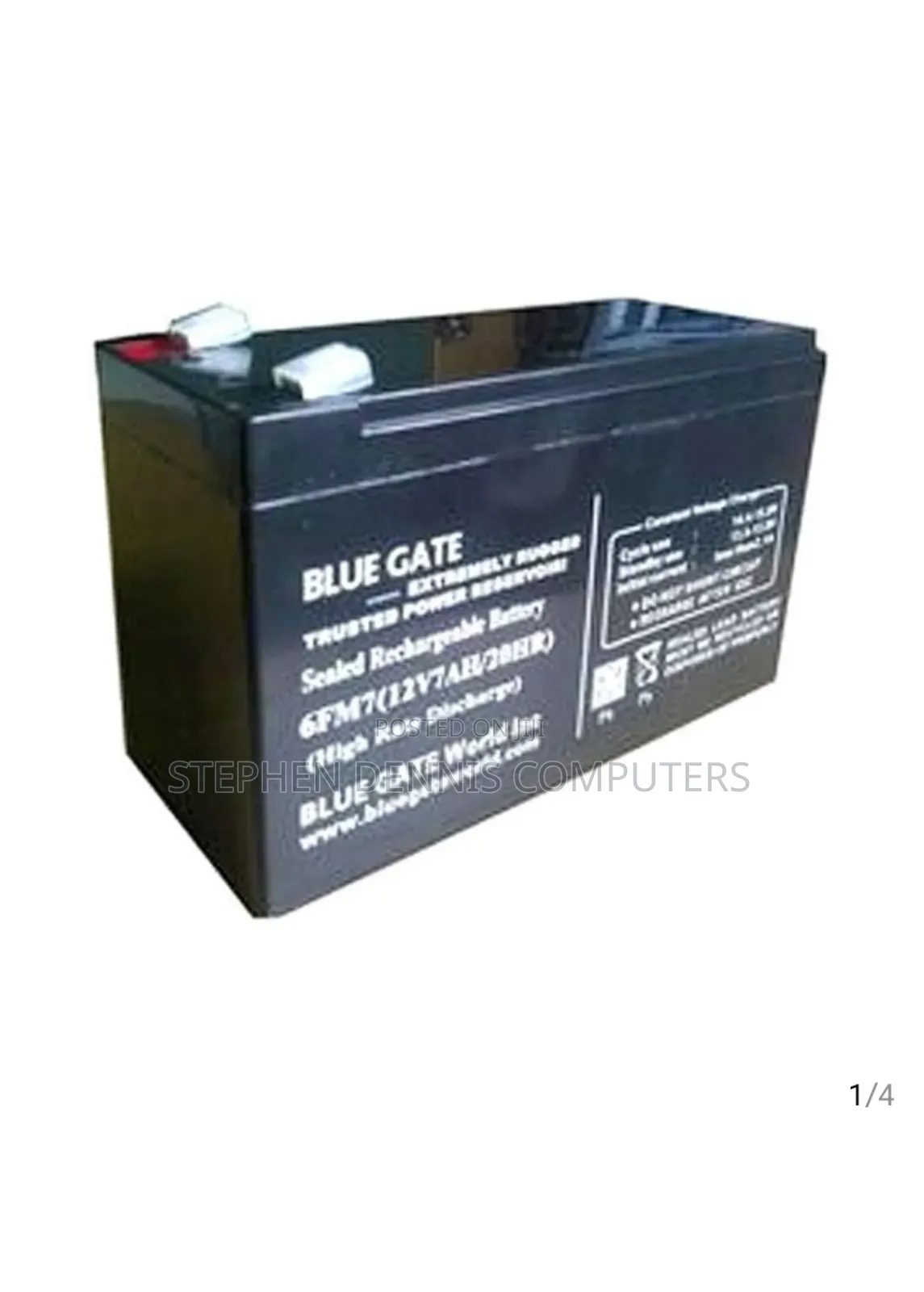 Bluegate Ups Battery