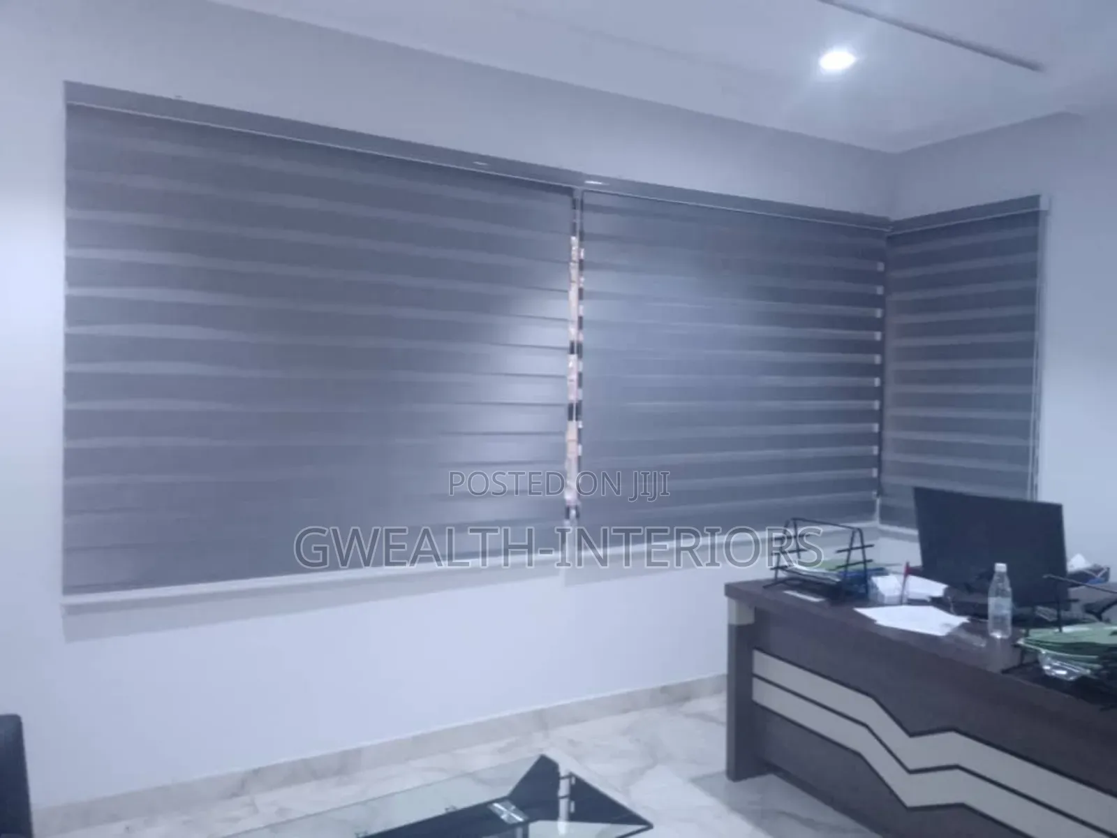 Gray Turkish Window Blinds