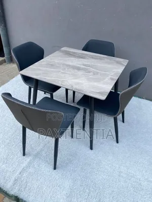 Four-Seater Mabel Top Minimalist Comfortable Dining Set