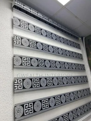 Black and White Window Blinds Available