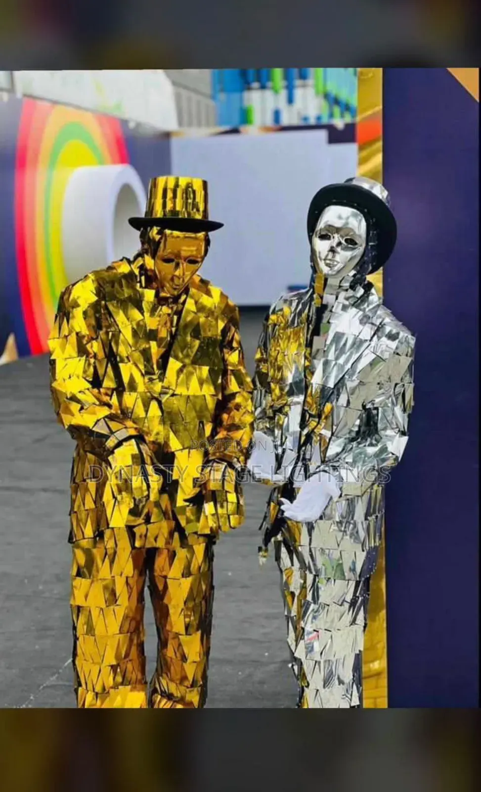 Mirror Man Custume