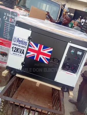 Perkins 12kva Diesel Soundproof Generator – Heavy Duty