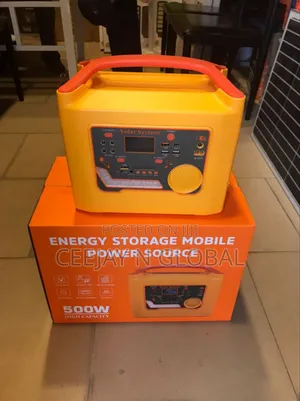 500w Solar Generator 12v That Can Power Tv, Fan, Charge Laptop, Phone'