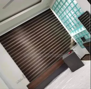 Black Day and Night Window Blinds