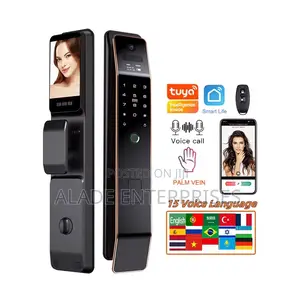 New Gen Tuya Video Intercom Lock With Camera Palm Vein And Remote