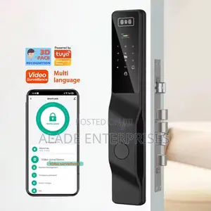 2026 New Tuya Smart Door Lock With 3d Face Palm Recognition + Remote