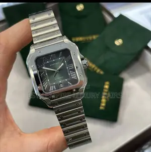 Automatic Cartier D Santos Watch Stainless Steel
