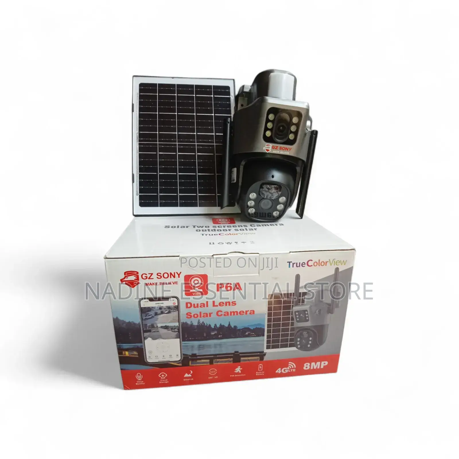 Solar PTZ 4g Lte Camera