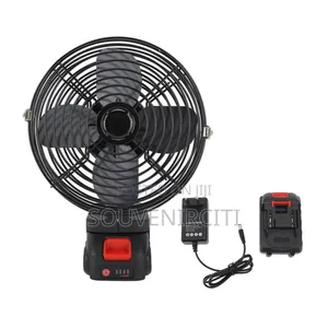Rechargeable Lithium Battery Tabletop Fan