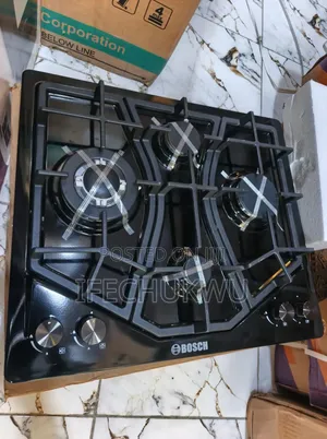 Original Bosch Built-in Luxury Blueflame Light 4 Burners Gas Cooker