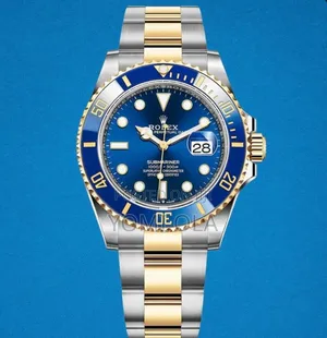 Rolex Submariner Date Royal Blue Dial Wristwatch