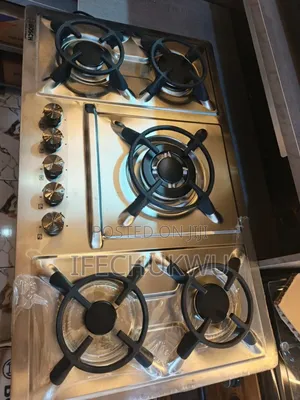 Original Bosch Inbuilt New Design 5 Burners Stainless Steel Gas Cooker