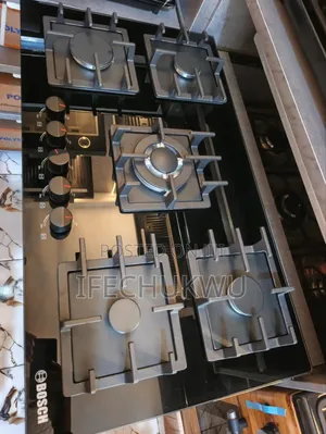 Original Quality Bosch 60x90cm Built-in Glass Top 5 Burners Gas Cooker