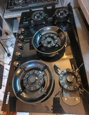 Original Quality Bosch Built-in Luxury Flips Up 5 Burners Gas Cooker