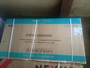 New Hisense Freezer D/ Door With a Year Warranty and Safe Delivery