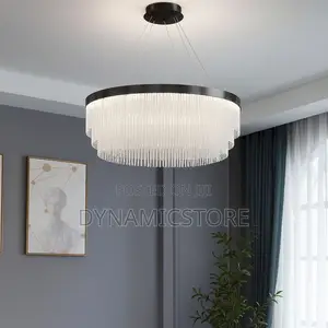 Black Colour Chandelier Light