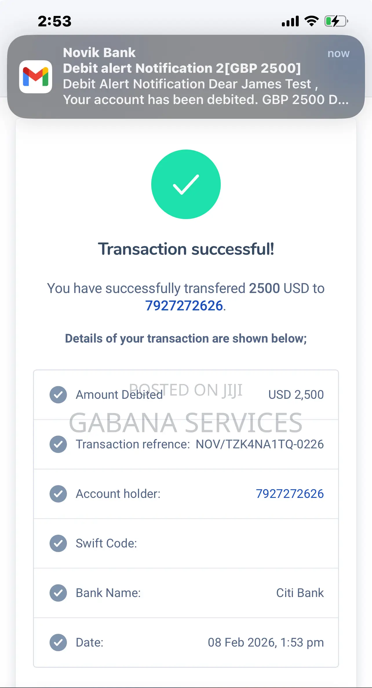 Online Banking Website