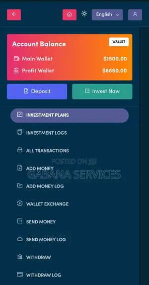 Broker Investment Website