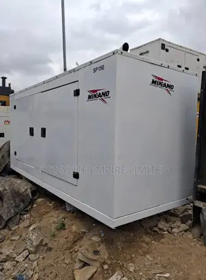 Mikano 150kva Perkins Soundproof Diesel Generator Used