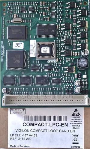 Gent Vigilon Compact Plus Addressable Fire Alarm Lpc-en Loop Card