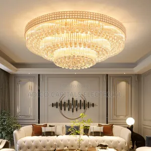 Crystal Ceiling Flush Light