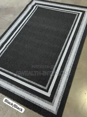 Black Mixed Center Rugs