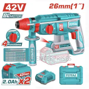 Total 42v Cordless Brushless Rotary Hammer 26mm