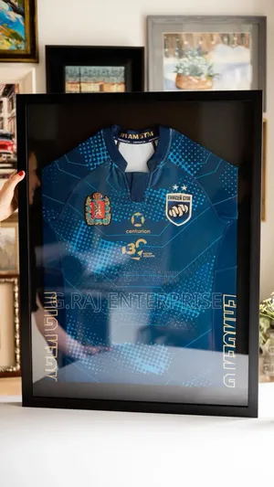 Custom Design Art Best Jersey Cloth Framing in Nigeria