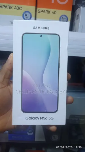 New Samsung Galaxy M56 5G 256 GB Black