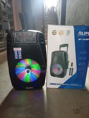 15-Inch Speaker With 80,000w Pmpo Power and Led Lighting.