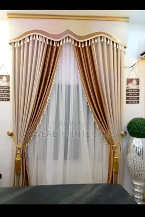 Turkish Curtains With Board and Accessories