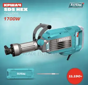 Total Industrial Demolition Breaker 1700w Jack Hammer