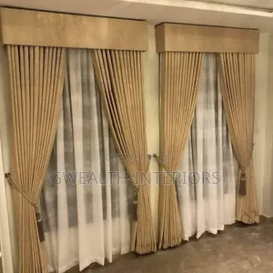 Lovely Turkish Curtains With Board and Accessories