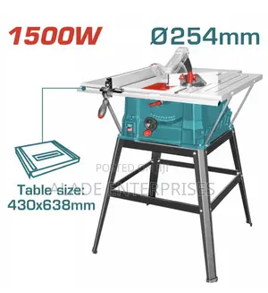 Industrial Total Table Saw 1500w 254mm